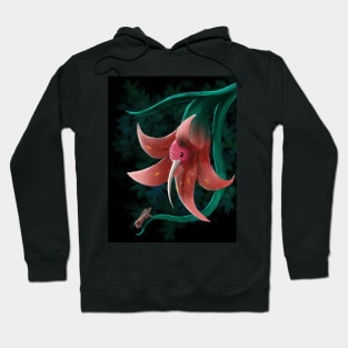 hummingbird in flower Hoodie